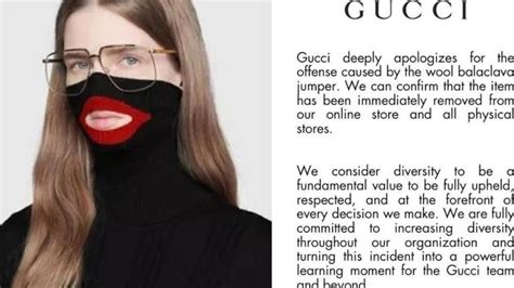 gucci blackface sweater virginia|Gucci Apologizes And Removes Sweater Following 'Blackface' .